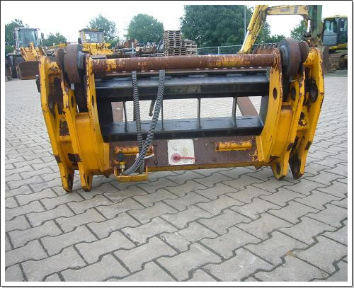 JCB hydr. Schnellwechselramen mit Palettengabel 