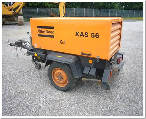 Baukompressor Atlas copco XAS 56