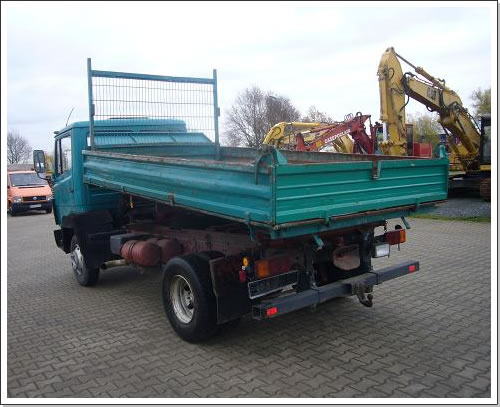 MB 1617 4x4 Kipper+Kran 