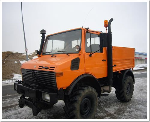 Allrad Kipper Kran
