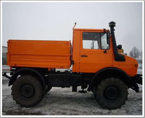 Allrad Kipper Kran
