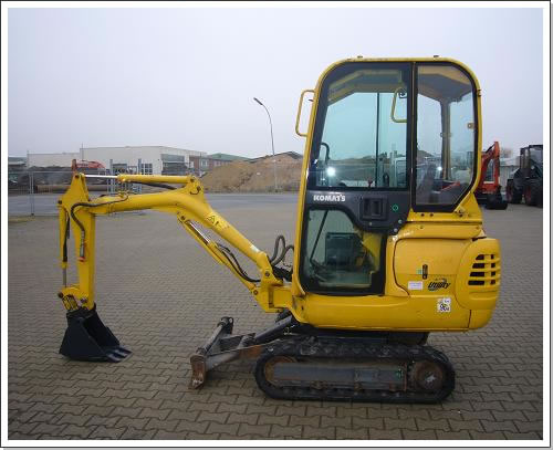 Komatsu PC 12 Minibagger