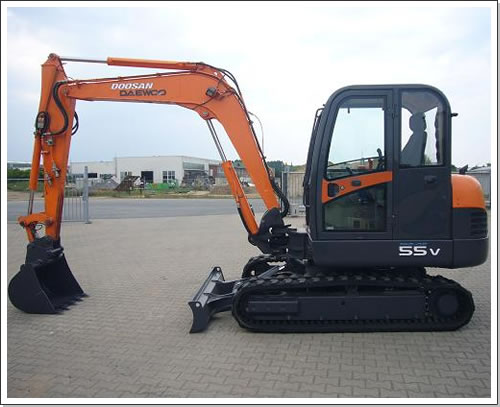 Doosan/Daewoo 55V Minibagger