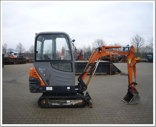 Hitachi ZX 16  Minibagger