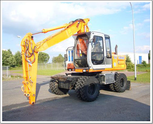 Mobilbagger Fiat-Hitachi EX 135 W