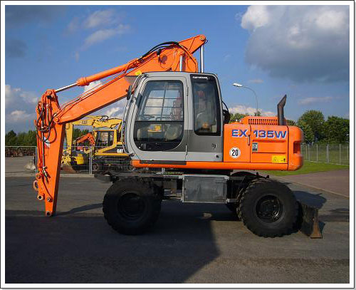 Bagger Fiat-Hitachi EX 135 W