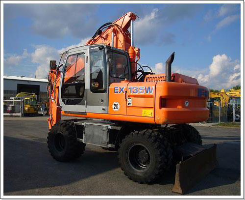 Bagger Fiat-Hitachi EX 135 W