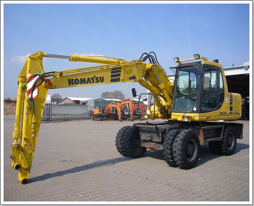 Komatsu  PW 170ES  Mobilbagger