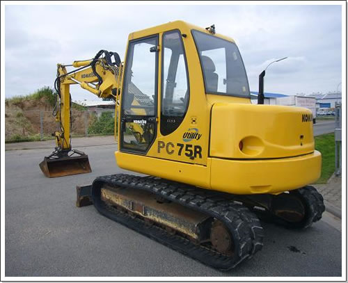 Bagger Komatsu PC 75