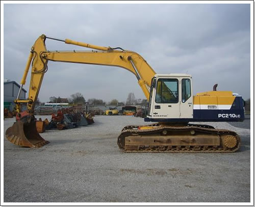 Komatsu PC 210  Mobilbagger