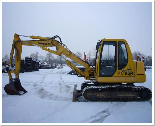 Mobilbagger Komatsu PC 95