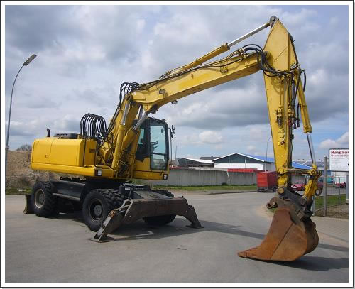 Mobilbagger Komatsu PC 220