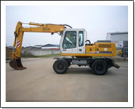 Mobilbagger Liebherr