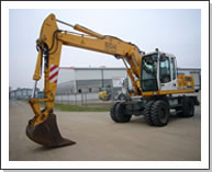 Mobilbagger Liebherr
