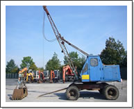 Mobilbagger Sennebogen S 833 