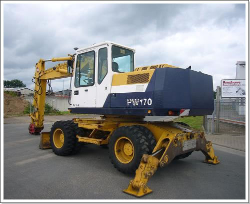 Komatsu PW 150ES Bagger