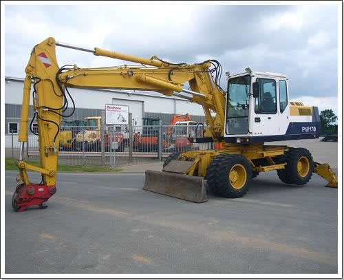 Komatsu PW 150ES Bagger