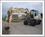Mobilbagger Komatsu PW 130 ES