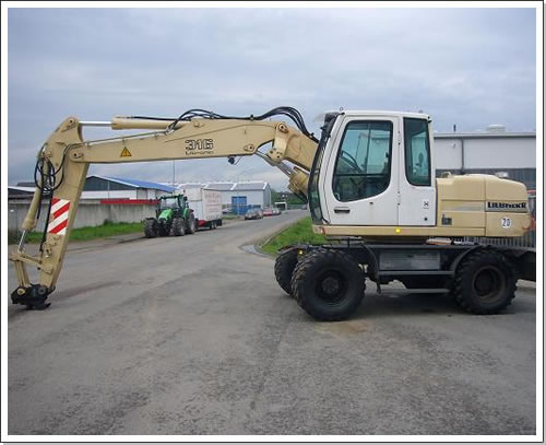 Liebherr A 316 Bagger